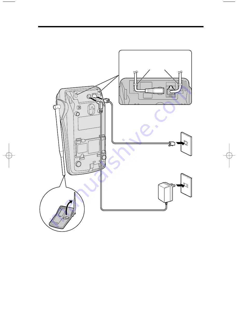 Panasonic KX-TC1851B - 900 MHz DSS Cordless Phone Скачать руководство пользователя страница 10