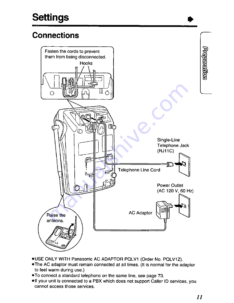 Panasonic KX-TC1866 User Manual Download Page 11