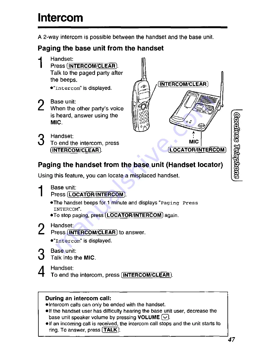 Panasonic KX-TC1866 User Manual Download Page 47