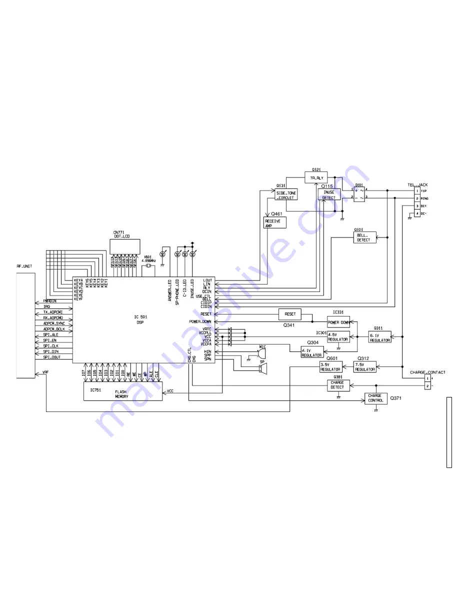 Panasonic KX-TC1868B Service Manual Download Page 45