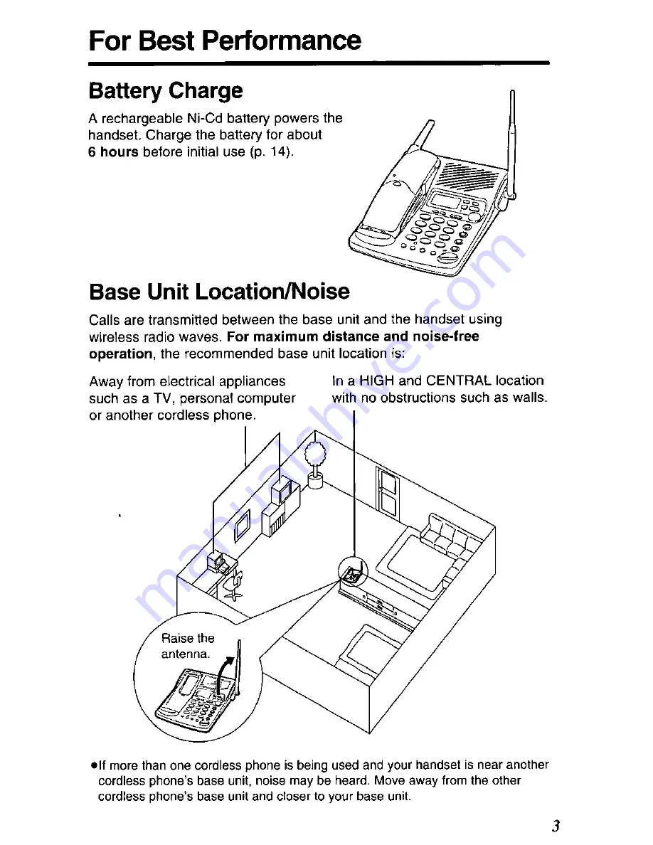 Panasonic KX-TC1868B User Manual Download Page 3