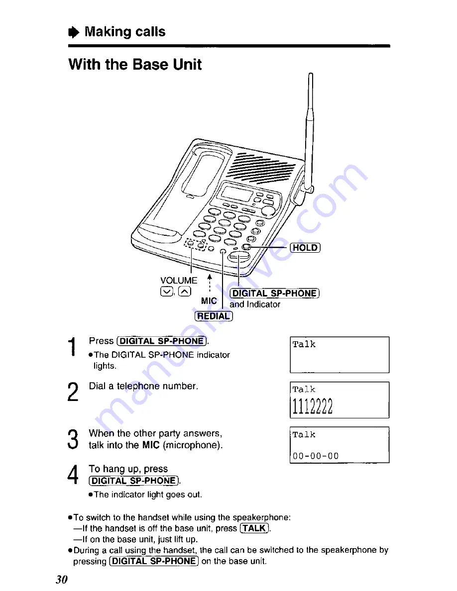 Panasonic KX-TC1868B User Manual Download Page 30