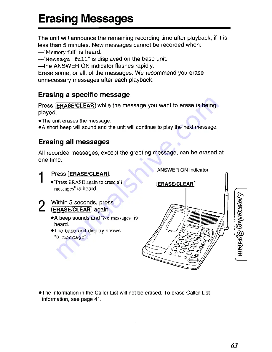 Panasonic KX-TC1868B Скачать руководство пользователя страница 63