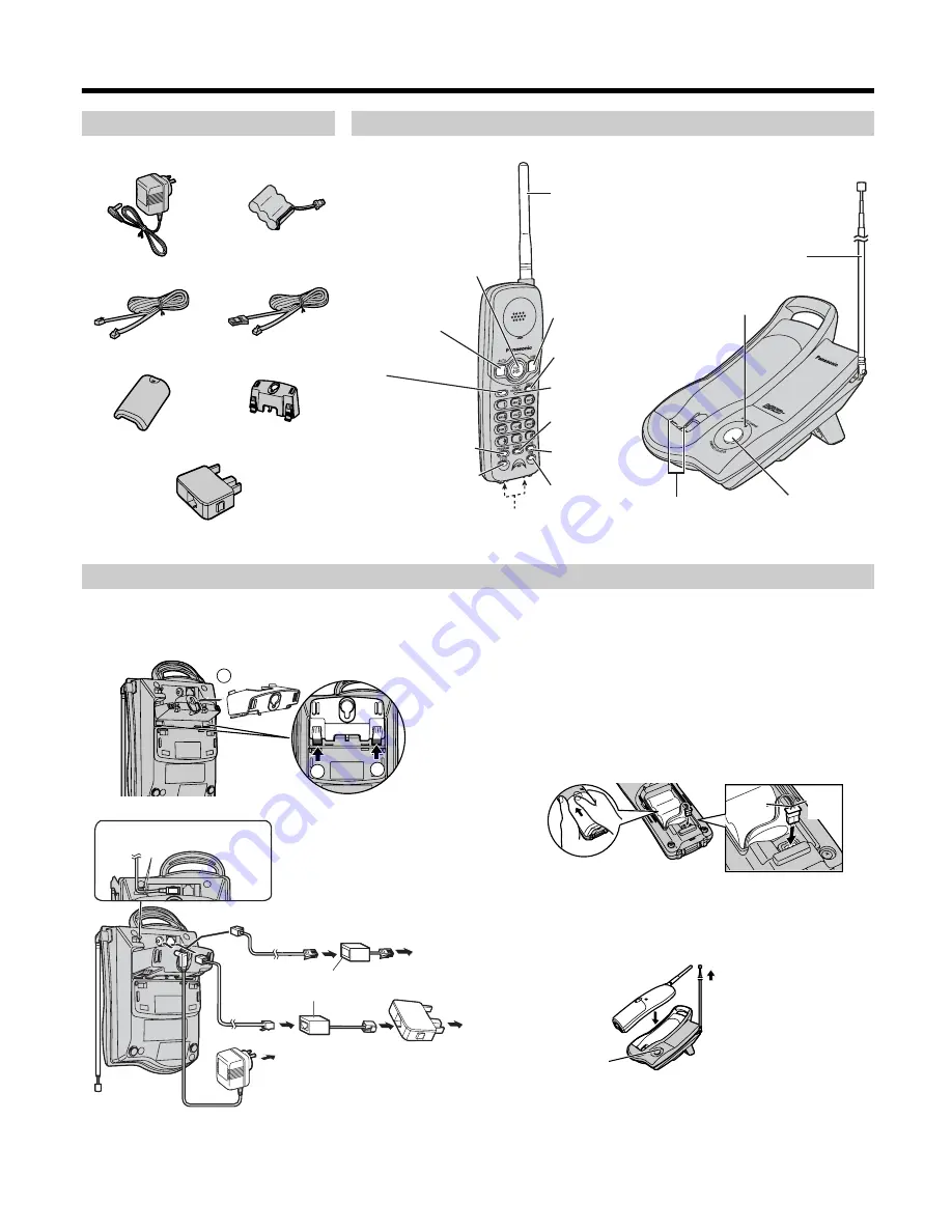 Panasonic KX-TC2100AL Operating Instructions Manual Download Page 2