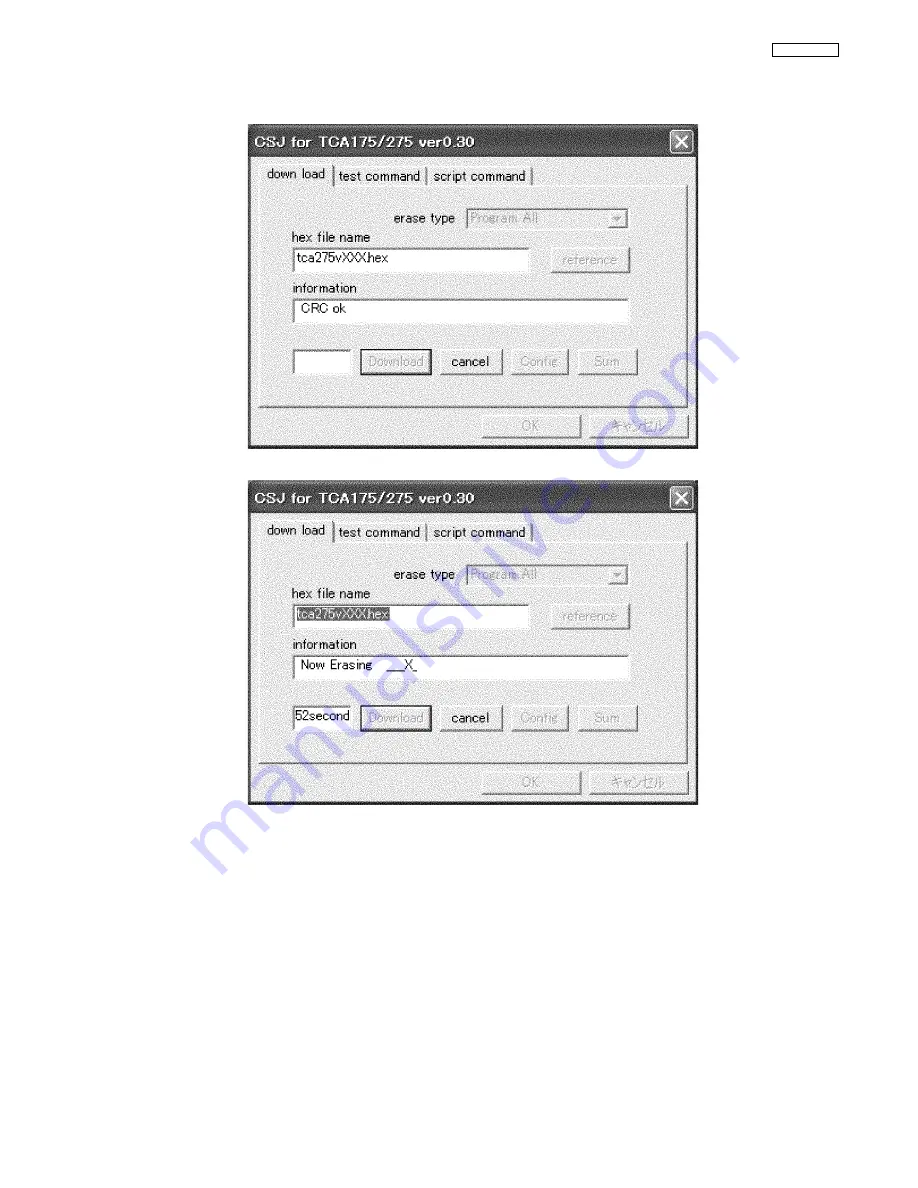 Panasonic KX-TCA275CE Service Manual Download Page 45