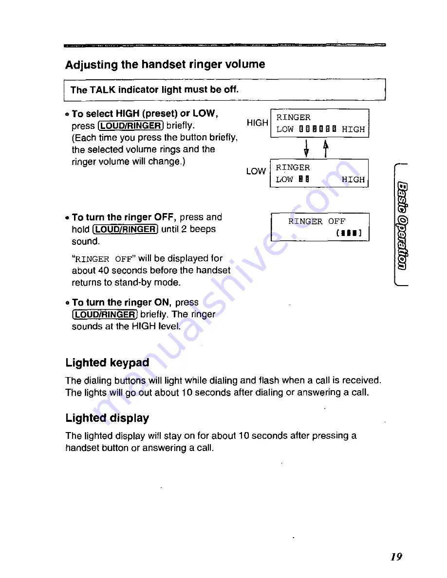 Panasonic KX-TCC106B Скачать руководство пользователя страница 19