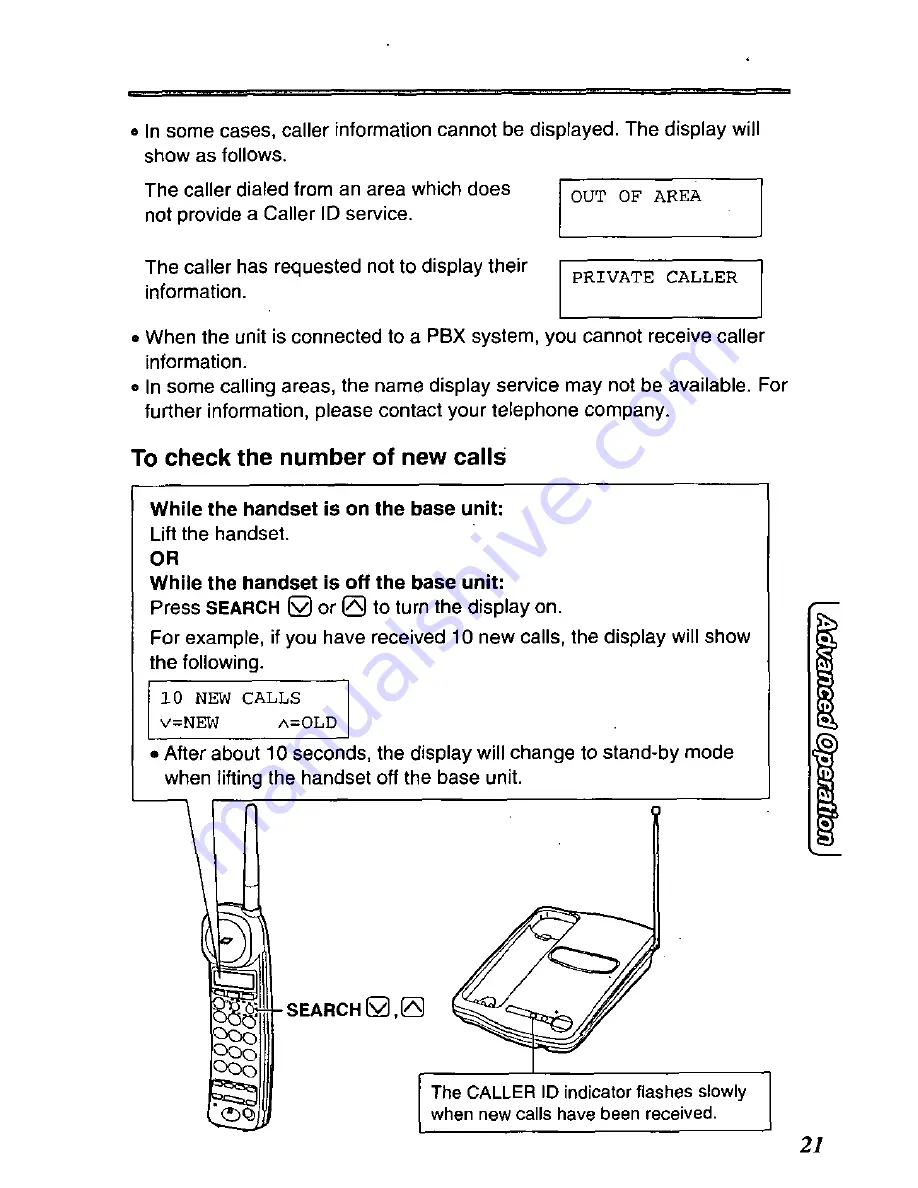 Panasonic KX-TCC106B Скачать руководство пользователя страница 21