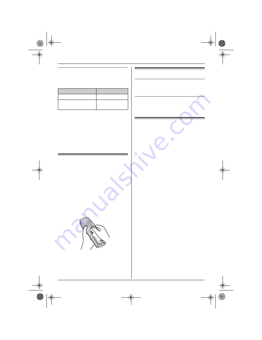 Panasonic KX-TCD210G Operating Instructions Manual Download Page 10