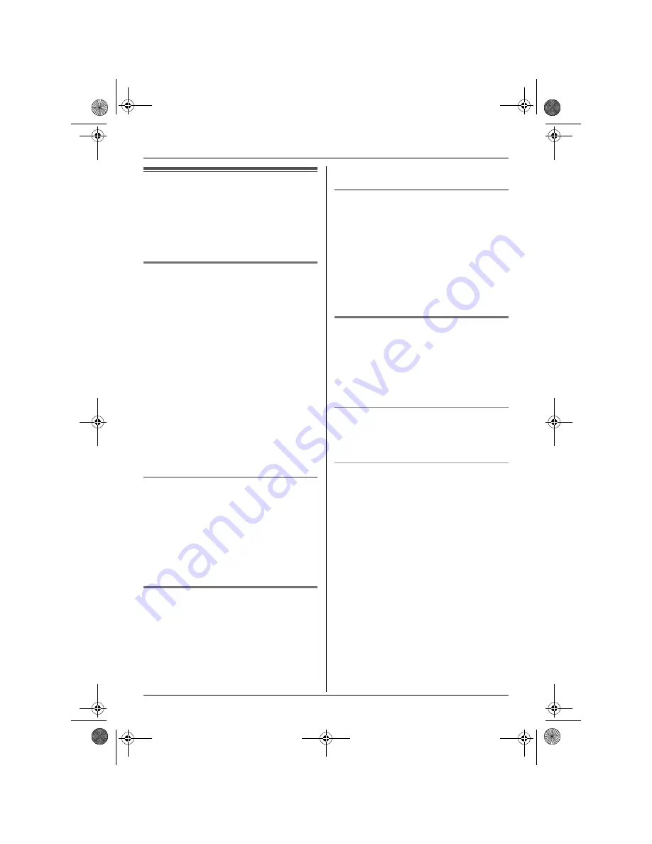 Panasonic KX-TCD220G Operating Instructions Manual Download Page 14