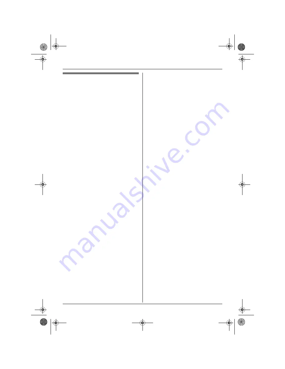 Panasonic KX-TCD230FX Operating Instructions Manual Download Page 36