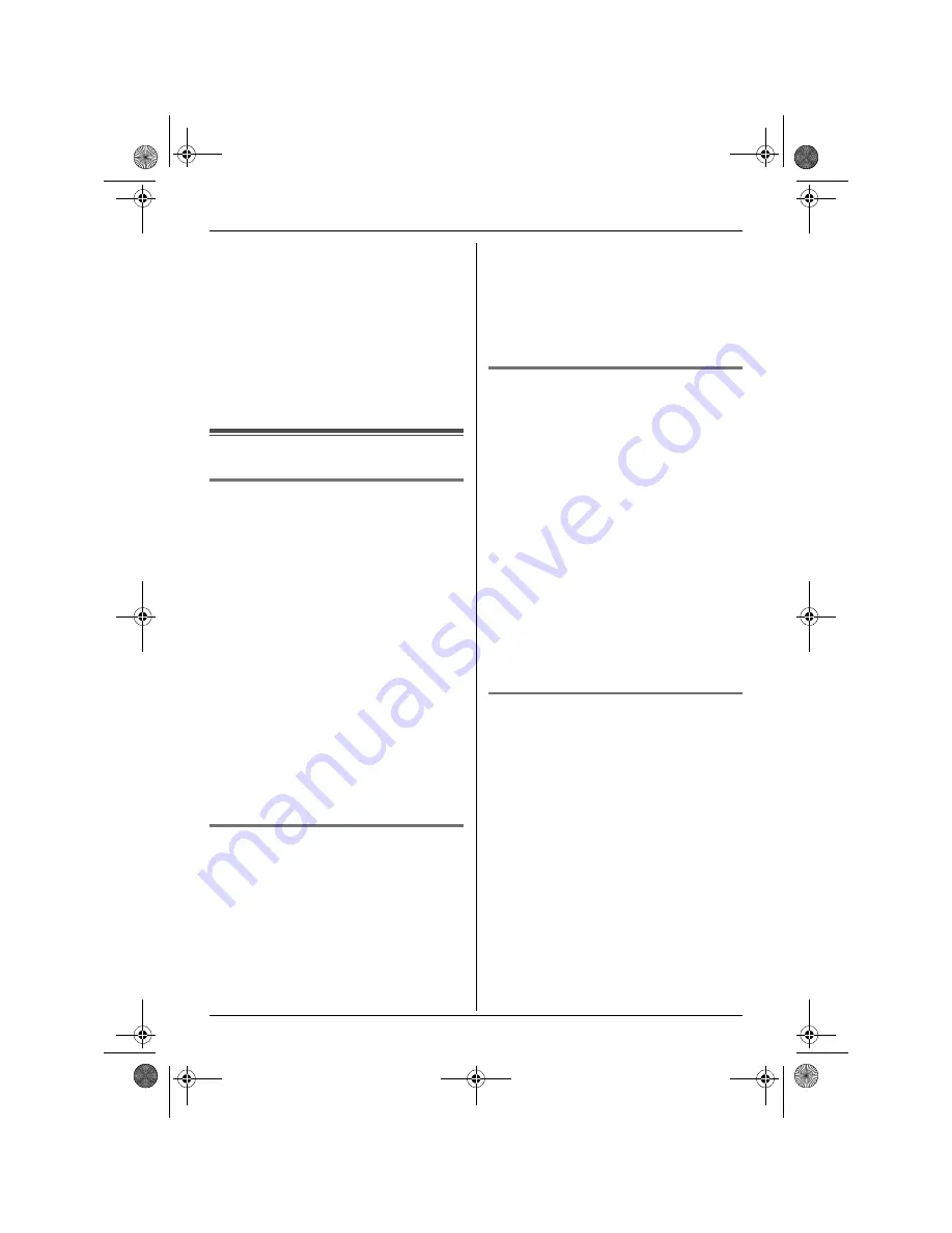 Panasonic KX-TCD300CX Operating Instructions Manual Download Page 27