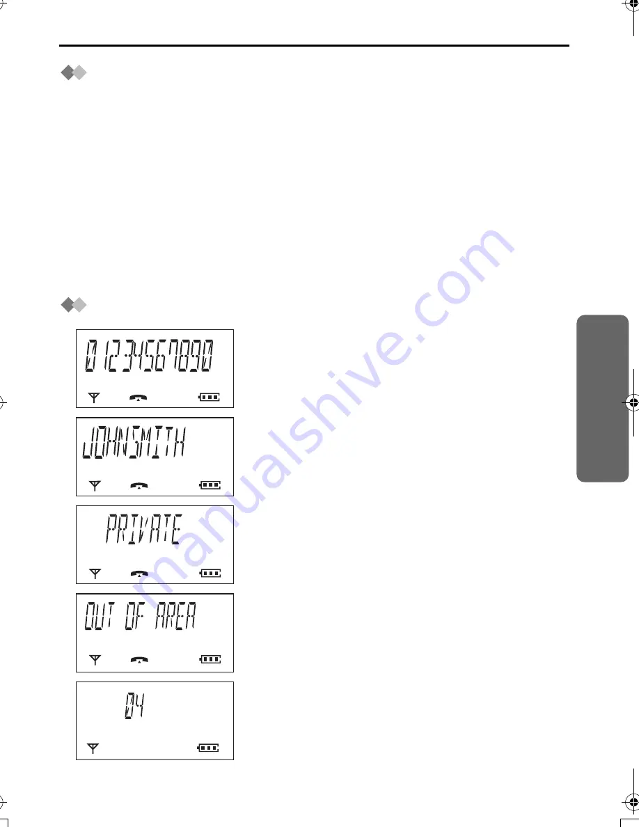 Panasonic KX-TCD410E Скачать руководство пользователя страница 11