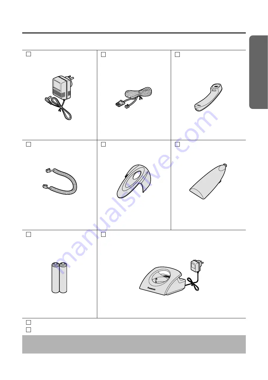 Panasonic KX-TCD540NZ Operating Instructions Manual Download Page 5