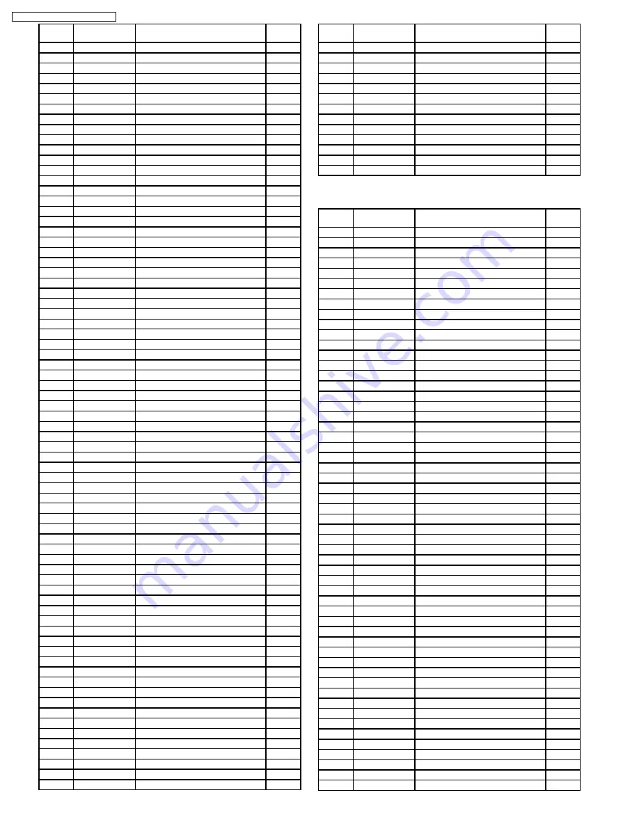 Panasonic KX-TCD705RUM Service Manual Download Page 48