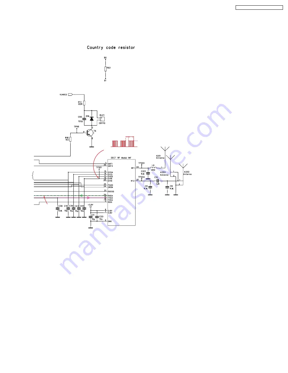 Panasonic KX-TCD705RUM Service Manual Download Page 70