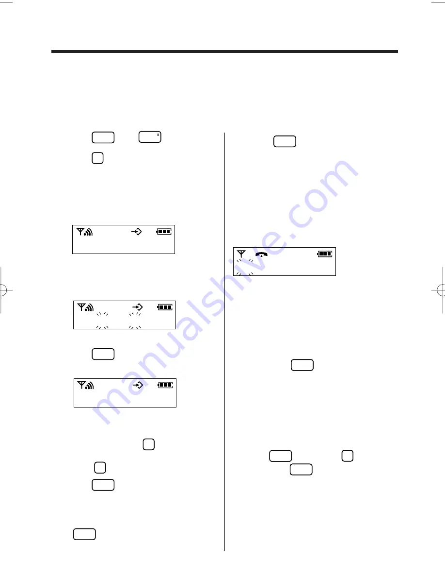 Panasonic KX-TCD951EB Operating Instructions Manual Download Page 26