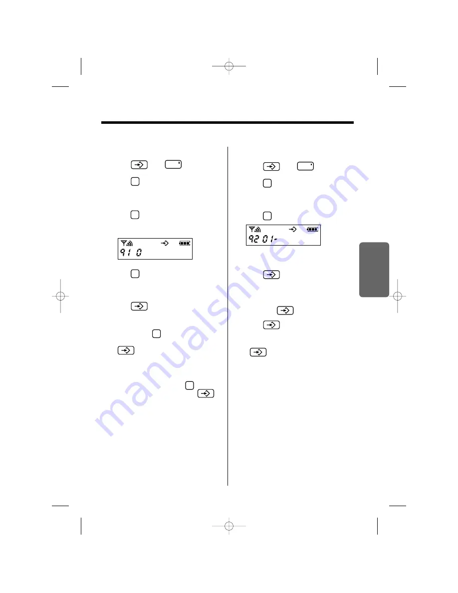 Panasonic KX-TCD961CXB Operating Instructions Manual Download Page 35