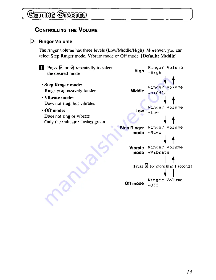 Panasonic KX-TD7895 - Digital Spread Spedtrum Telephone Operating Instructions Manual Download Page 11