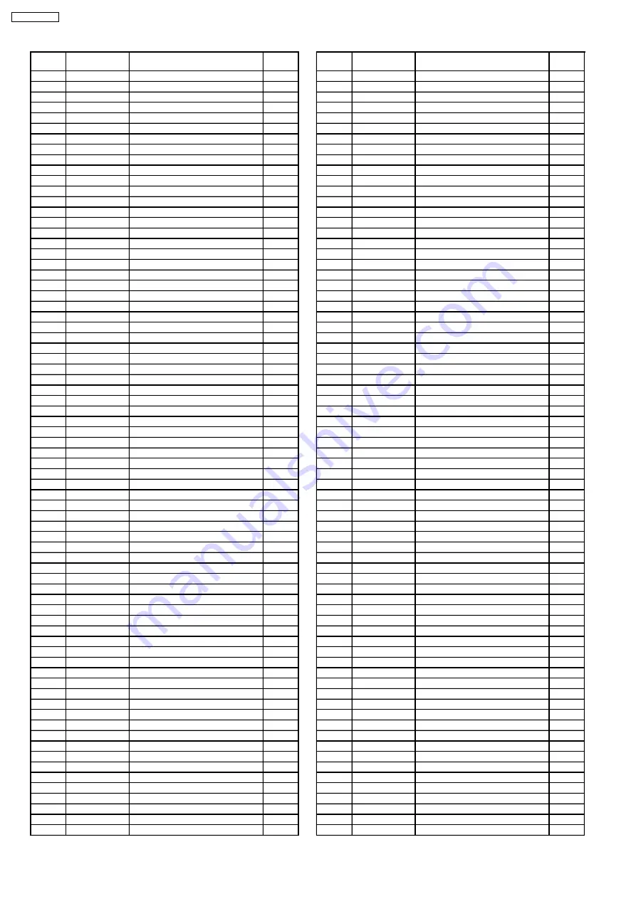 Panasonic KX-TDA100CE Service Manual Download Page 70