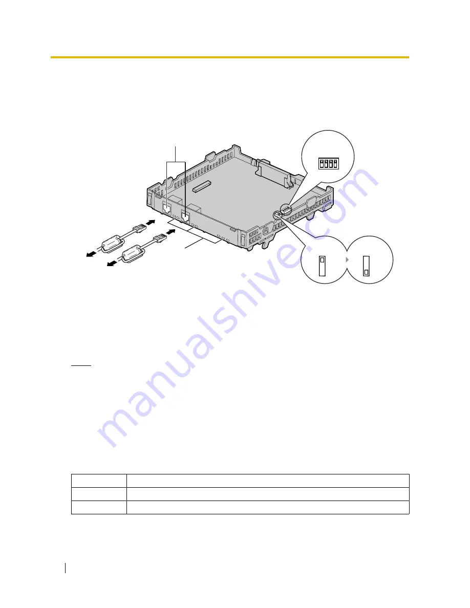 Panasonic KX-TDA15 Installation Manual Download Page 68