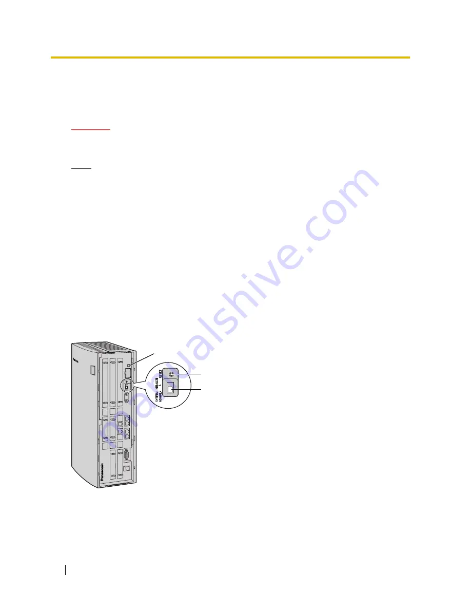 Panasonic KX-TDA15 Installation Manual Download Page 152