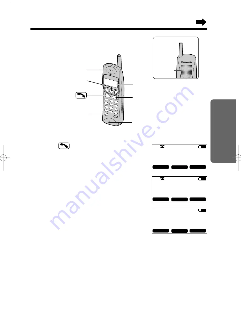 Panasonic KX-TG1000N - 2.4GHz Cordless Phone Operating Instructions Manual Download Page 19