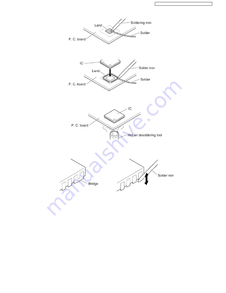 Panasonic KX-TG1032S Service Manual Download Page 49