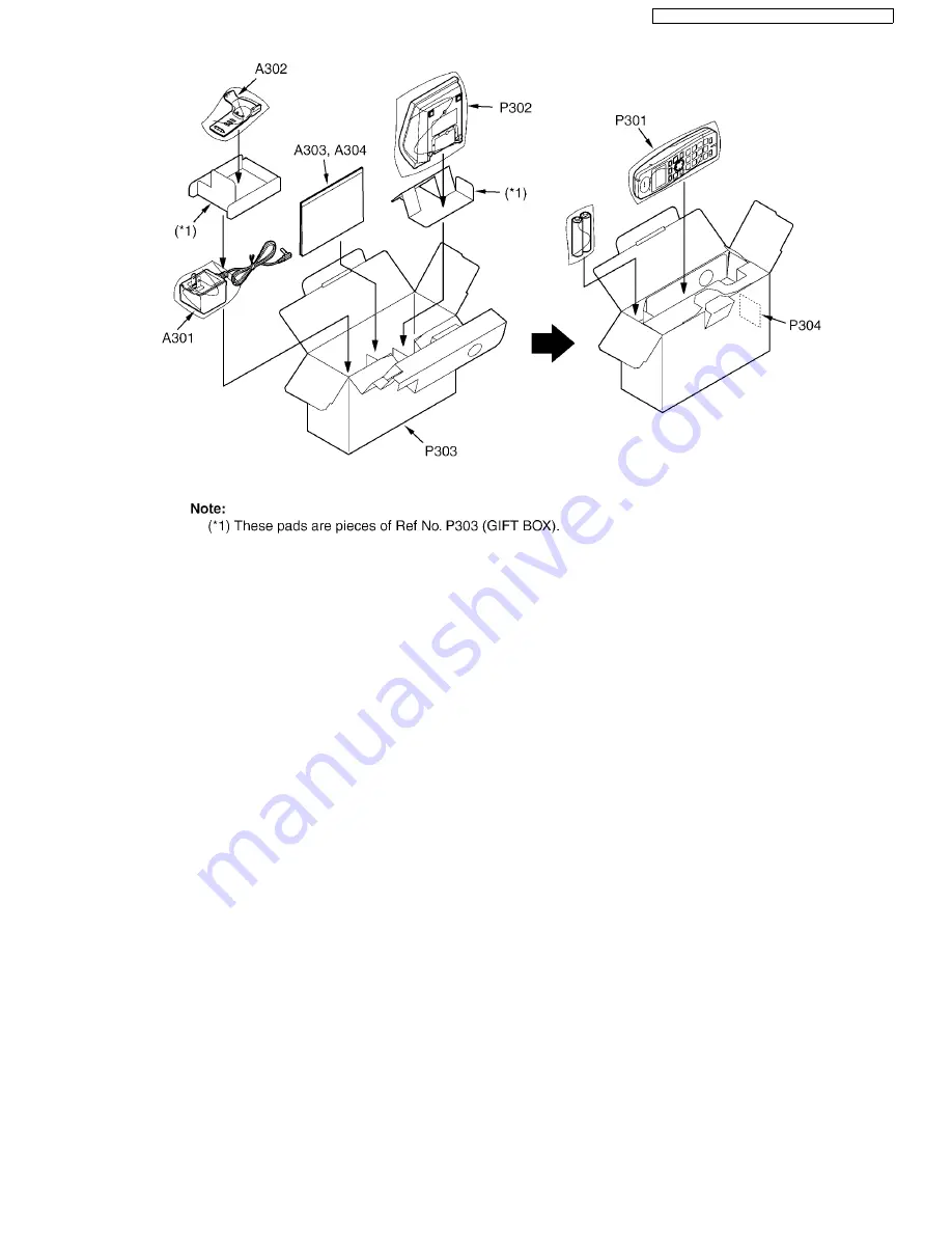 Panasonic KX-TG1032S Service Manual Download Page 93