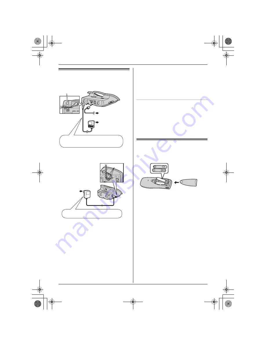 Panasonic KX-TG1100 Скачать руководство пользователя страница 6