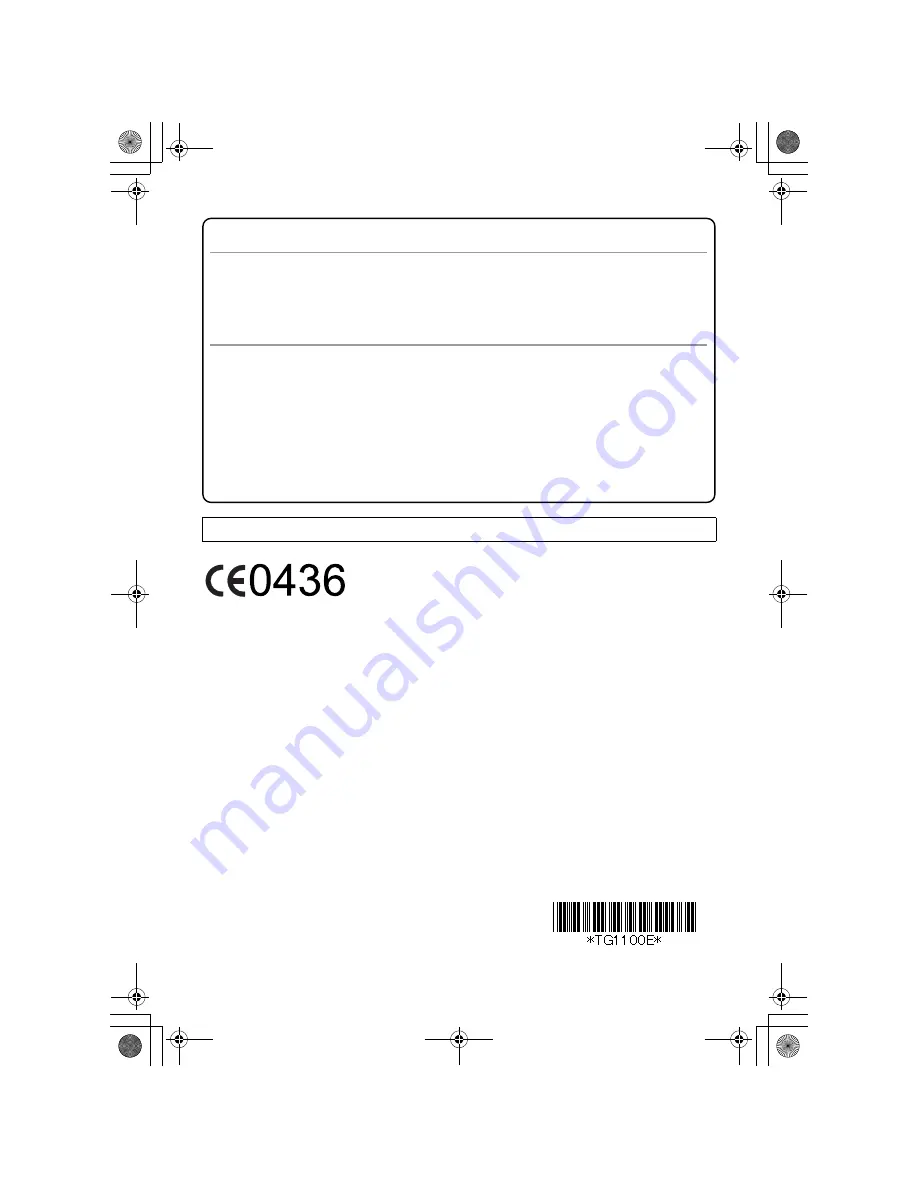 Panasonic KX-TG1100 Operating Instructions Manual Download Page 24