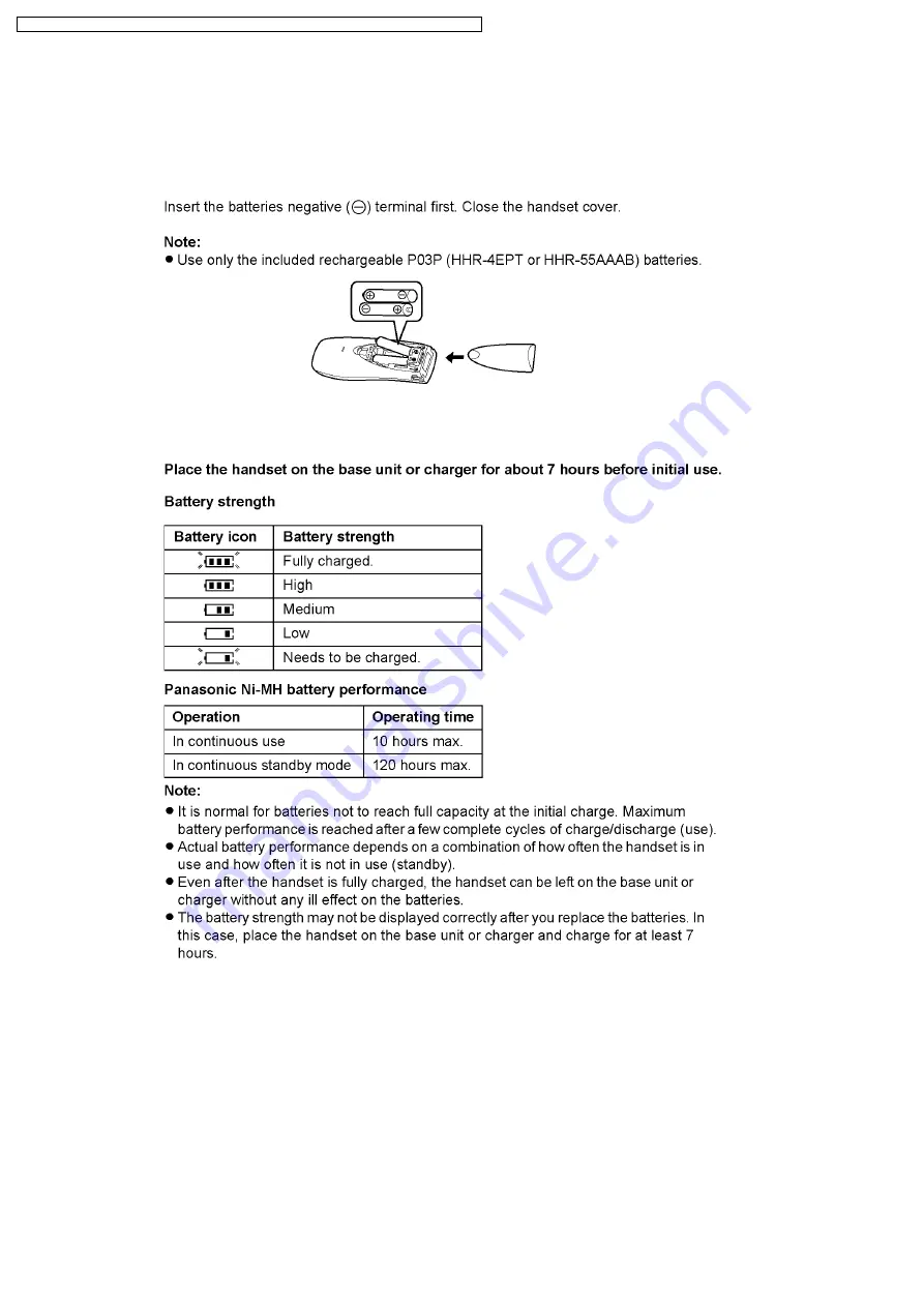 Panasonic KX-TG1105RUS Скачать руководство пользователя страница 6