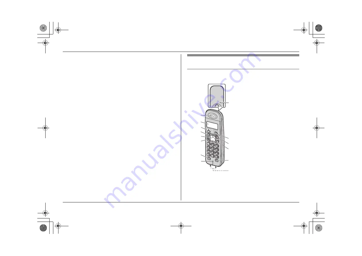 Panasonic KX-TG1311CX Operating Instructions Manual Download Page 7