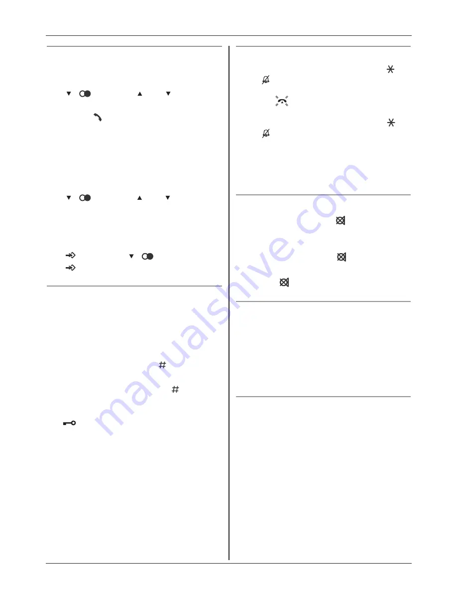 Panasonic KX-TG1701NZ Operating Instructions Manual Download Page 13