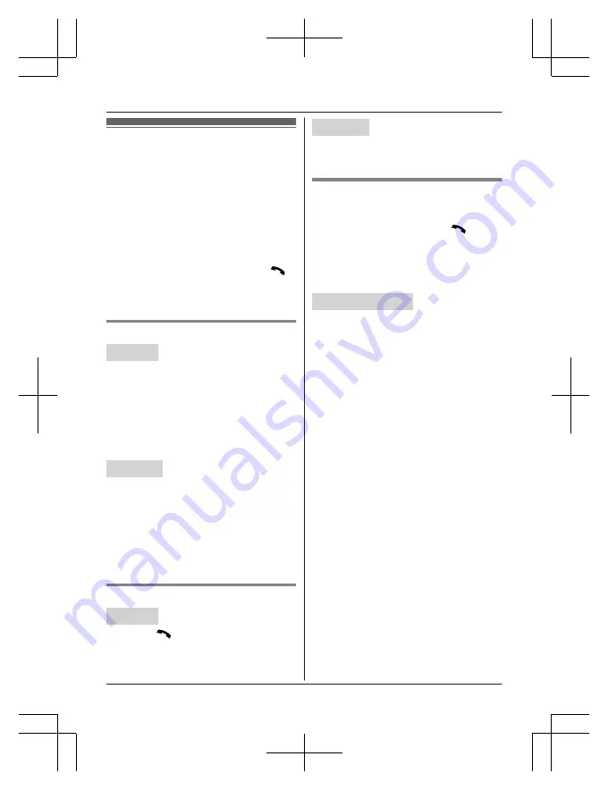 Panasonic KX-TG175CSK Operating Instructions Manual Download Page 30