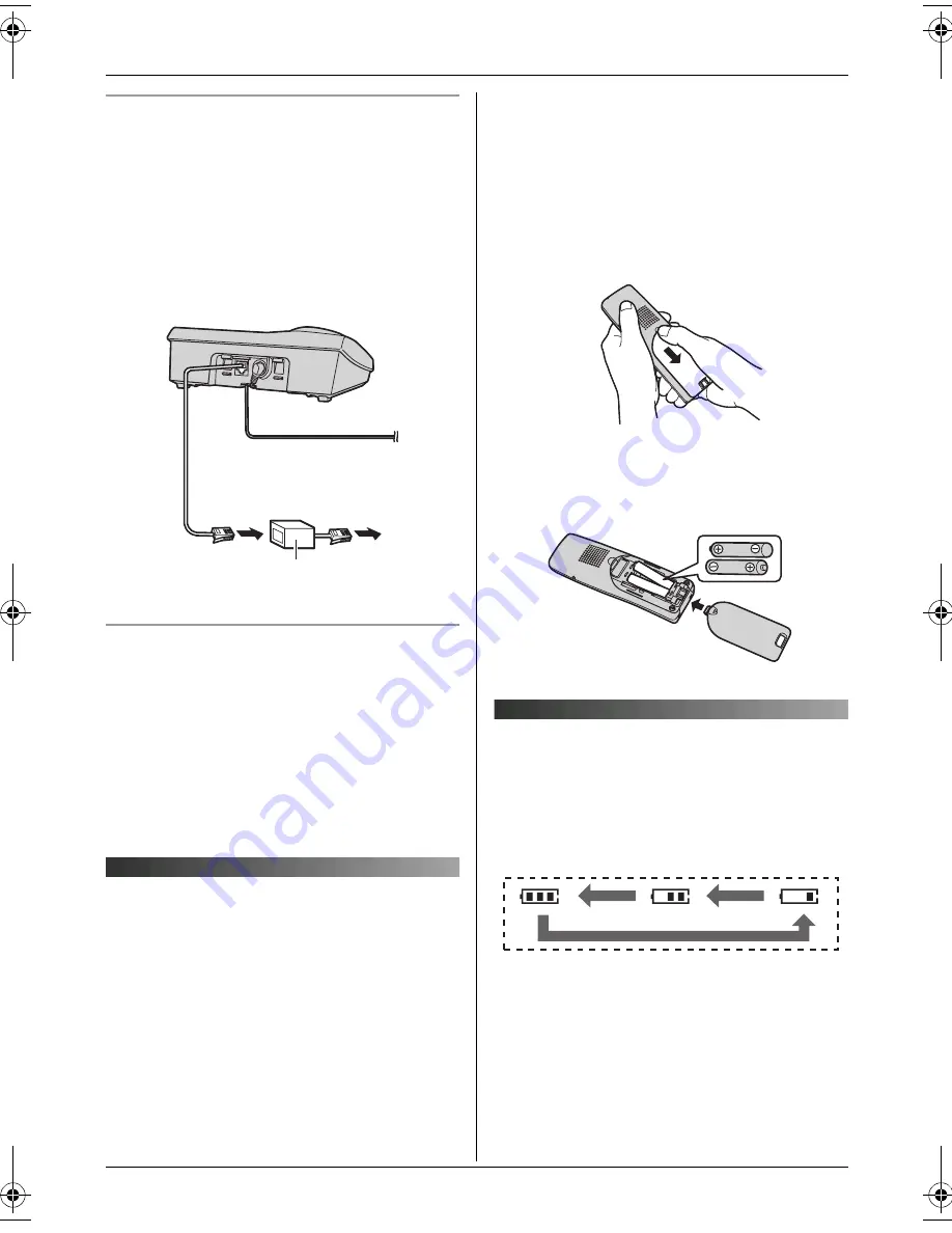 Panasonic KX-TG1831NZ Operating Instructions Manual Download Page 8