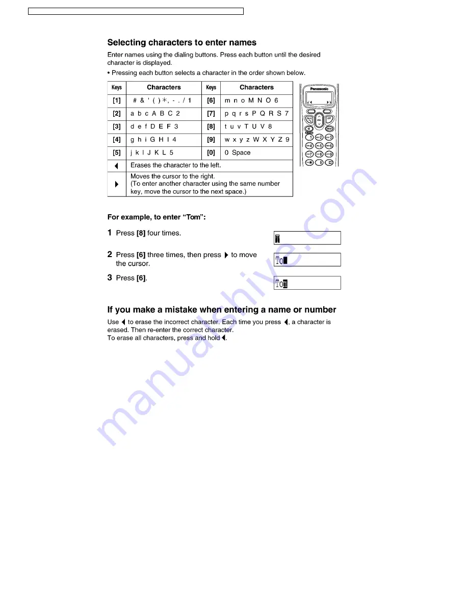 Panasonic KX-TG2220BXB Service Manual Download Page 22