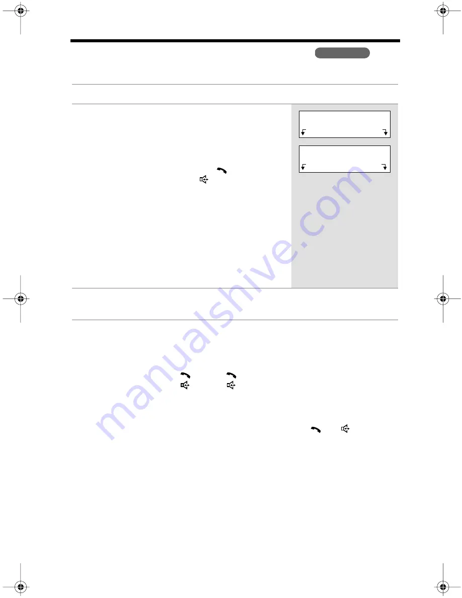 Panasonic KX-TG2226BV - 2.4 GHz GigaRange Digital Cordless Phone Operating Instructions Manual Download Page 42