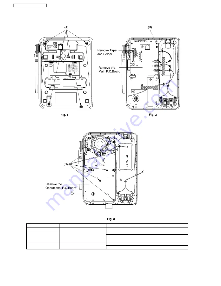 Panasonic KX-TG2240BXS Service Manual Download Page 28