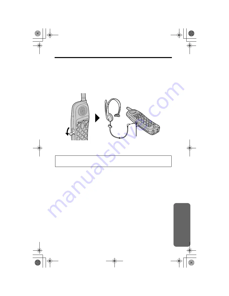 Panasonic kX-TG2323C Operating Instructions Manual Download Page 33