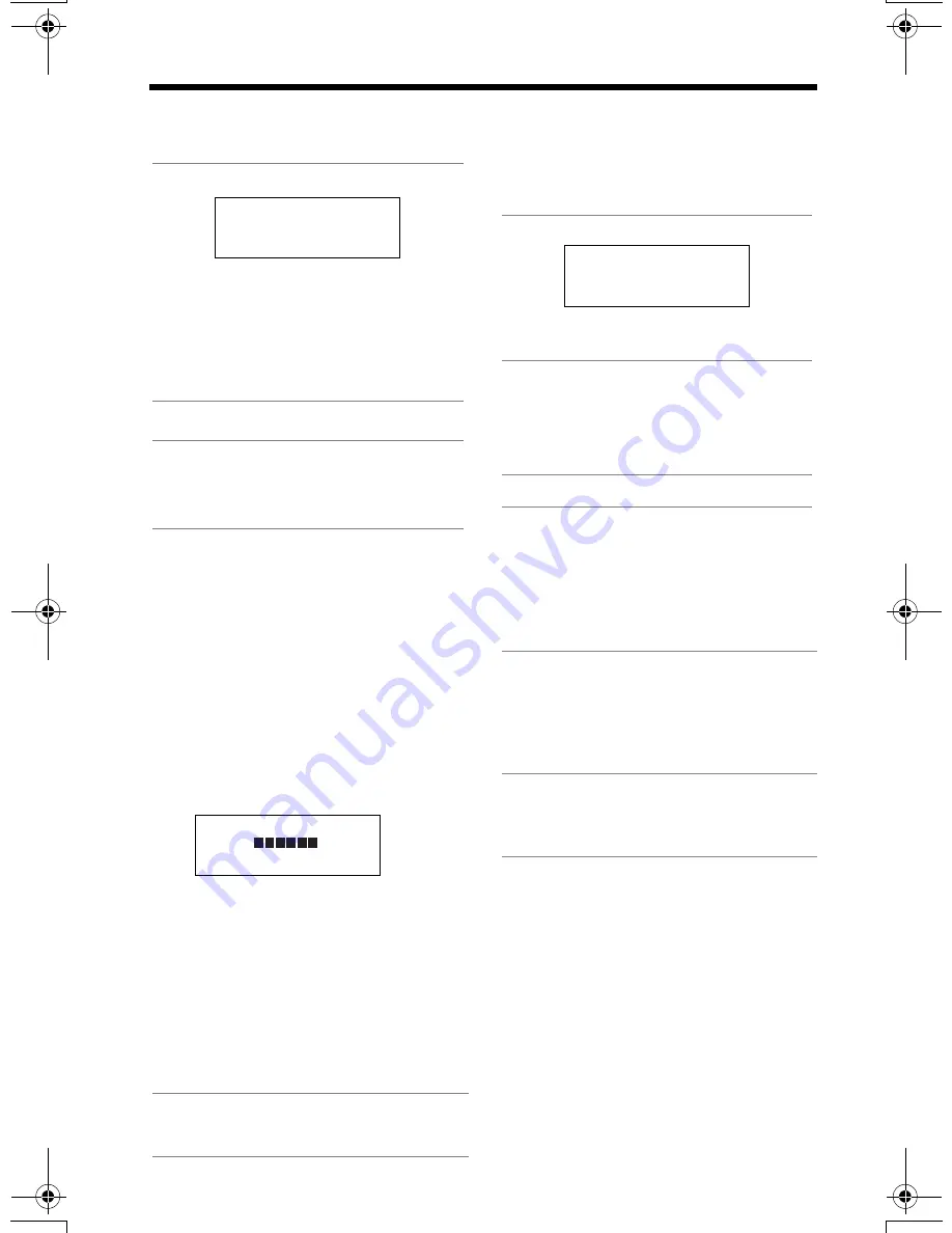 Panasonic KX-TG2335S Operating Instructions Manual Download Page 20