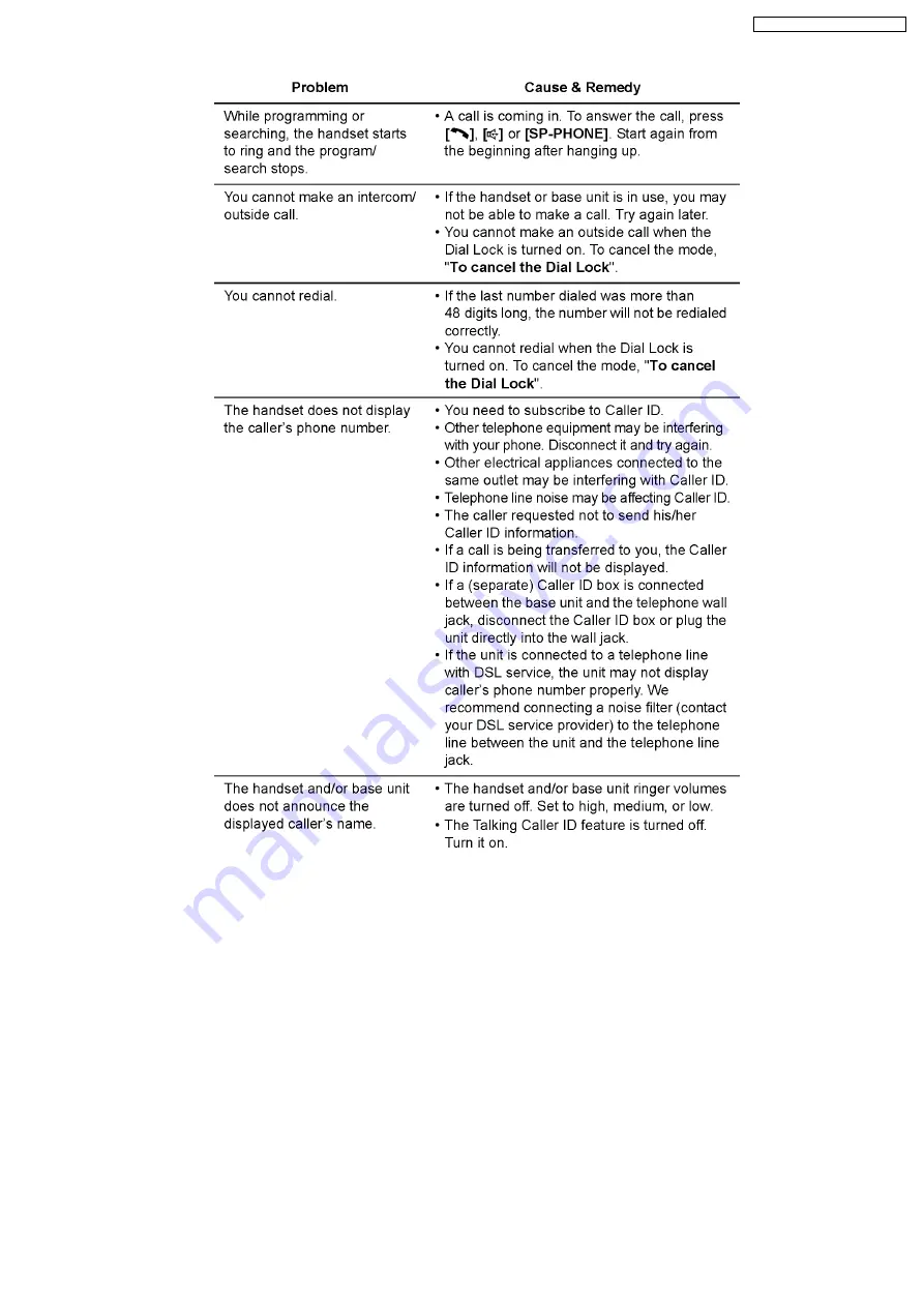 Panasonic KX-TG2338BXS Service Manual Download Page 31