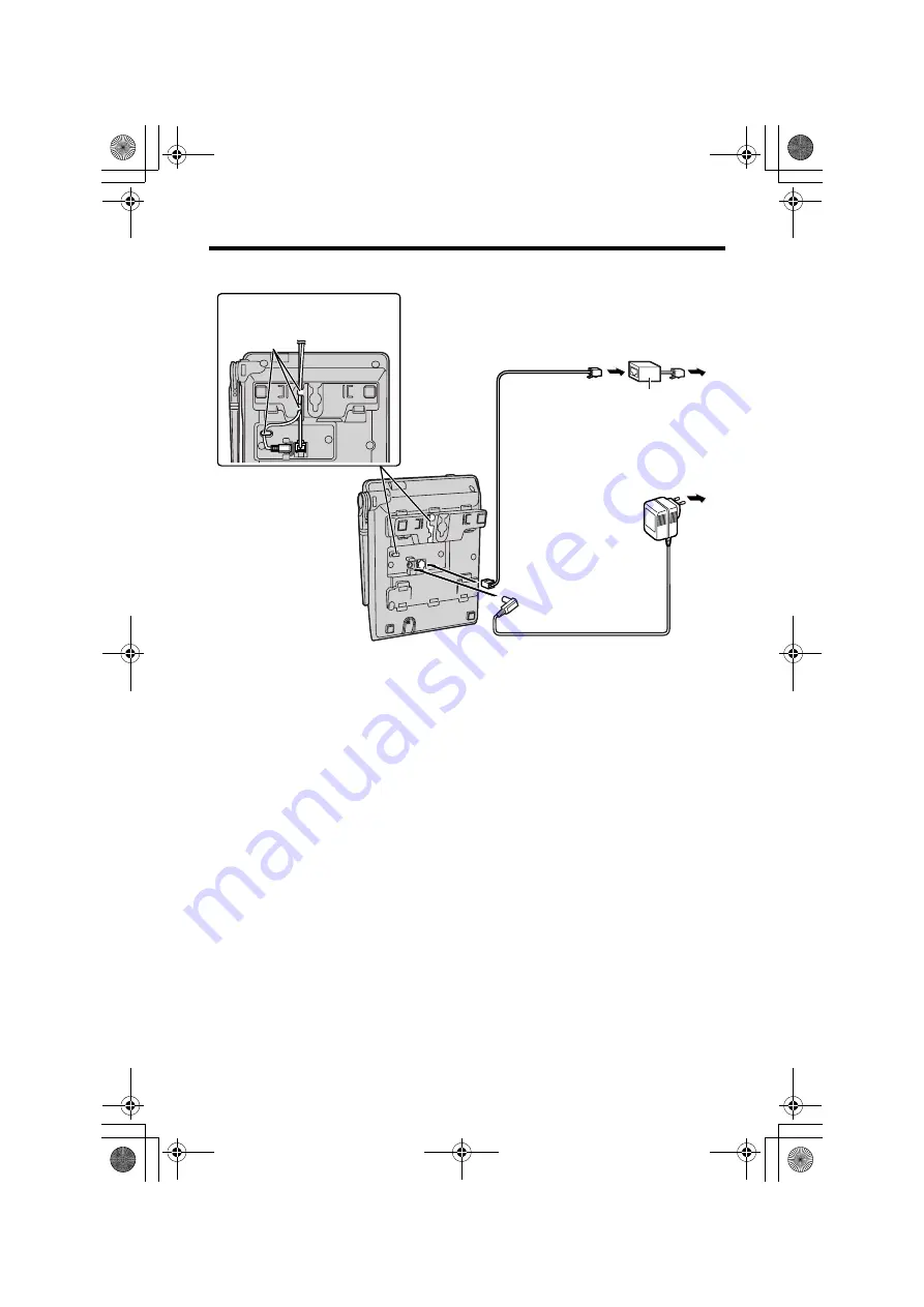 Panasonic KX-TG2340JX Operating Instructions Manual Download Page 8