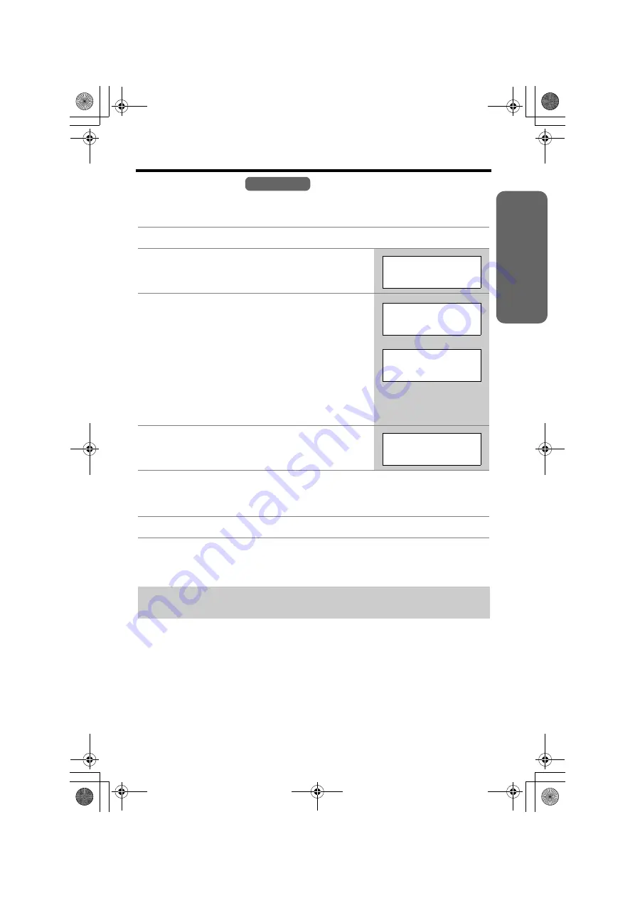 Panasonic KX-TG2340JX Operating Instructions Manual Download Page 13