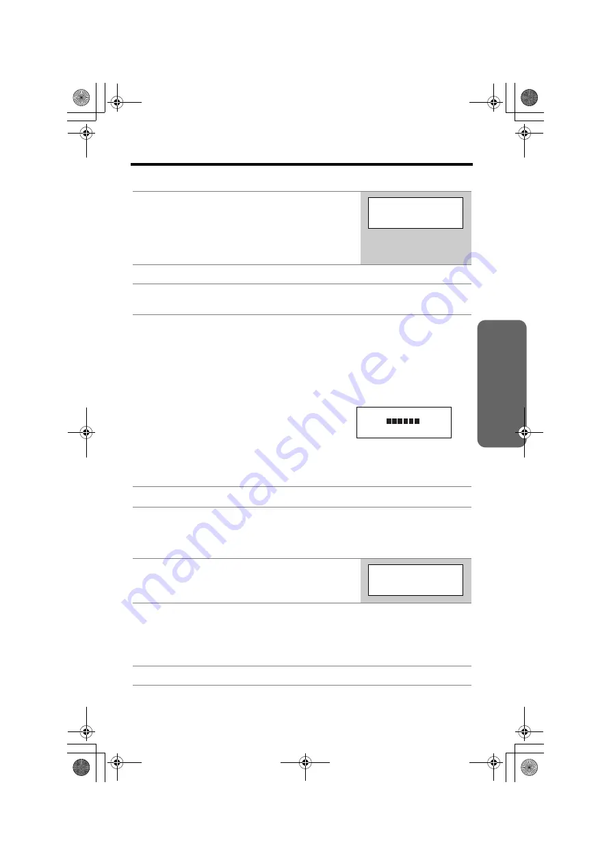 Panasonic KX-TG2340JX Operating Instructions Manual Download Page 21