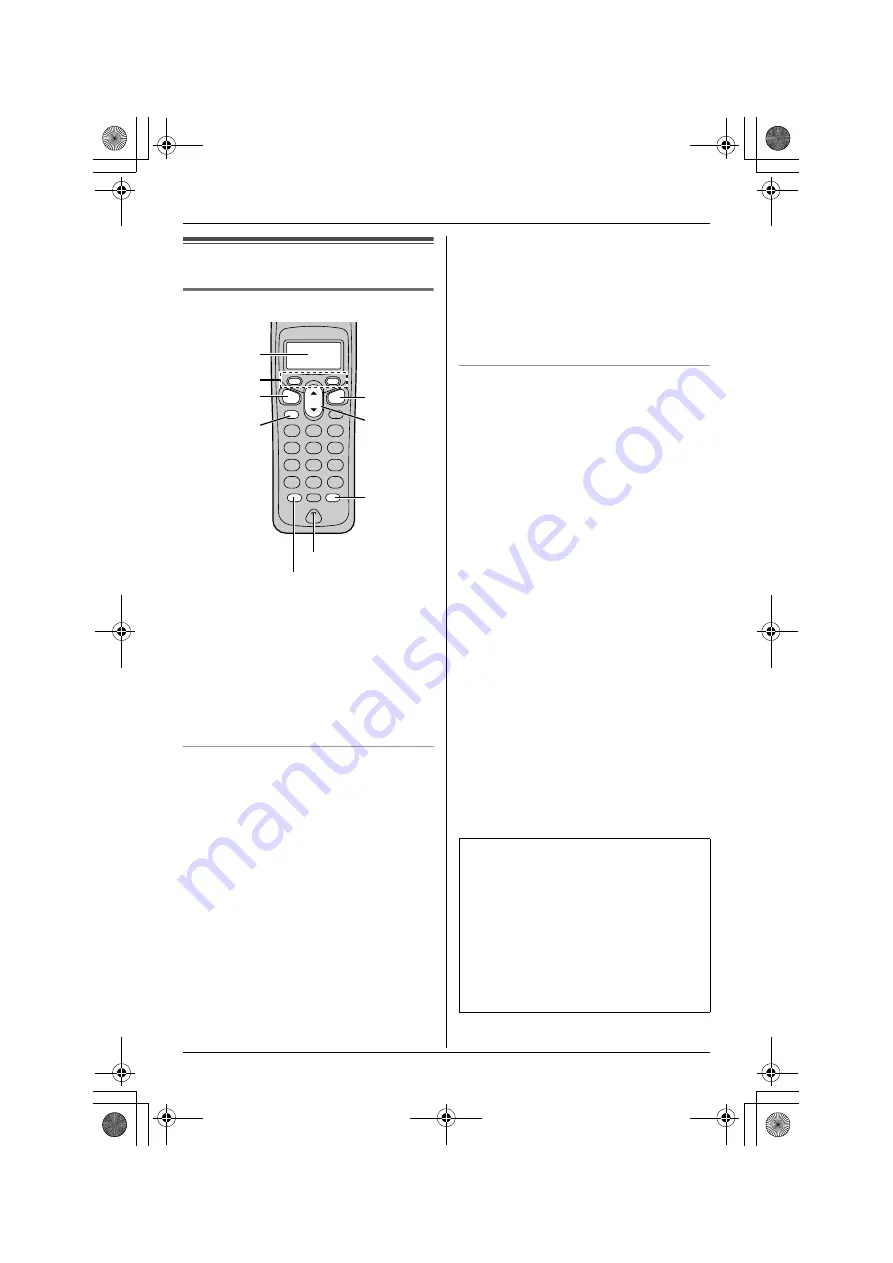 Panasonic KX-TG2388 Скачать руководство пользователя страница 16