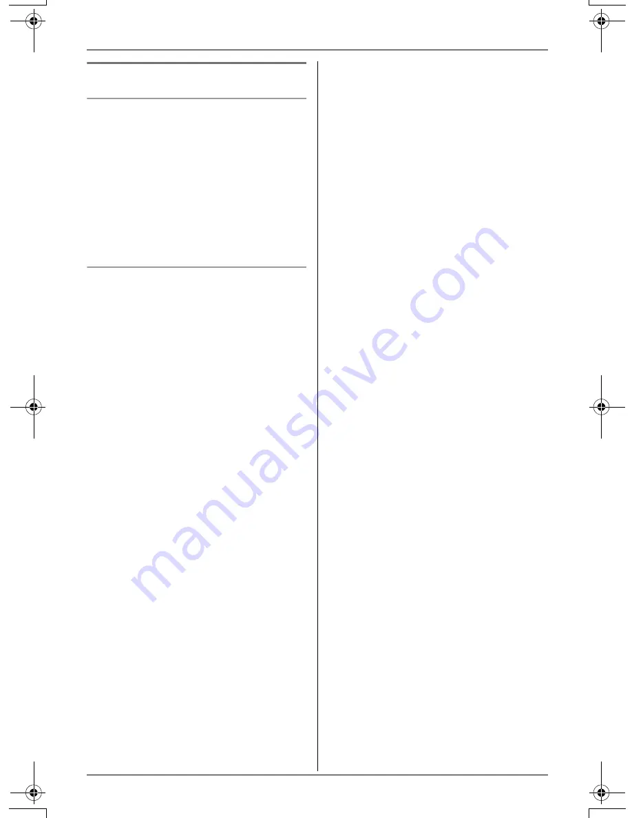 Panasonic KX-TG2420 Скачать руководство пользователя страница 27