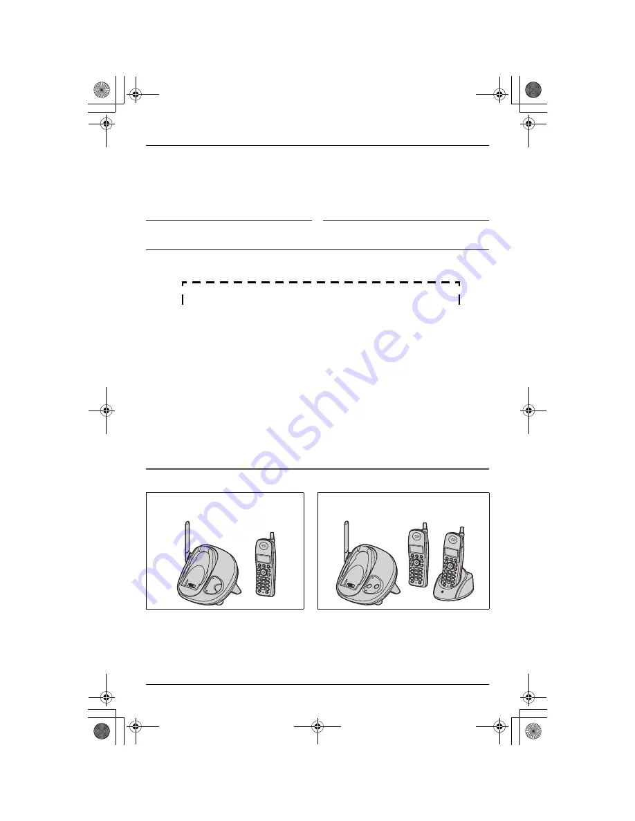 Panasonic KX-TG2421AL Operating Instructions Manual Download Page 4