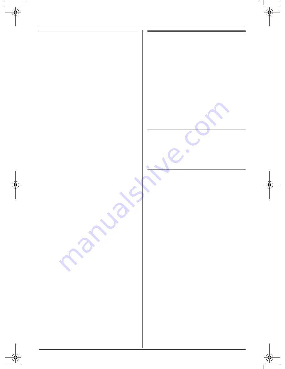 Panasonic KX-TG2431. Operating Instructions Manual Download Page 18