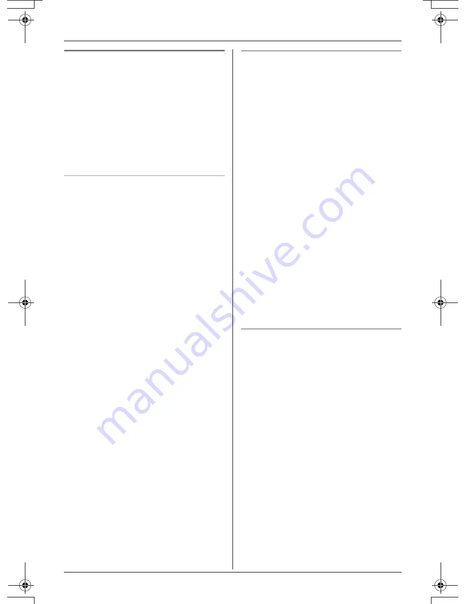 Panasonic KX-TG2431. Operating Instructions Manual Download Page 31