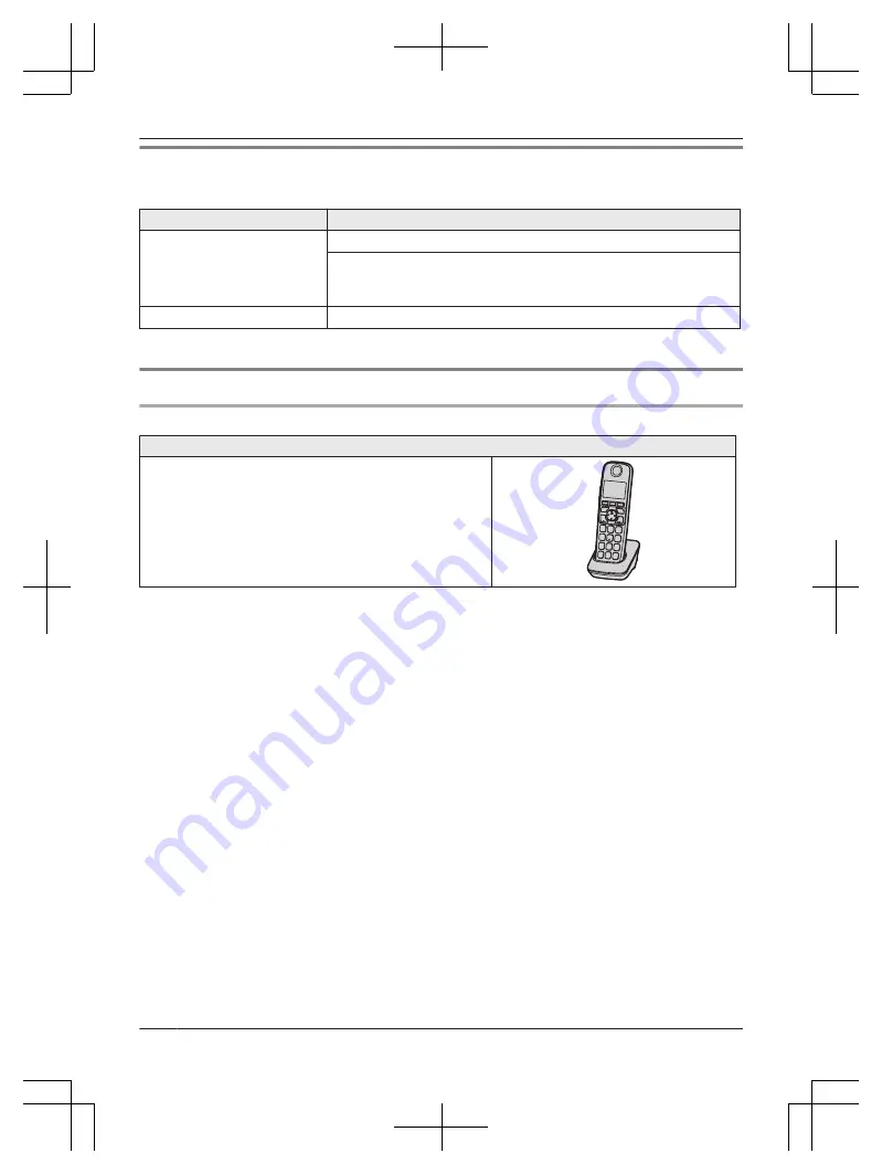 Panasonic KX-TG243CSK Operating Instructions Manual Download Page 4